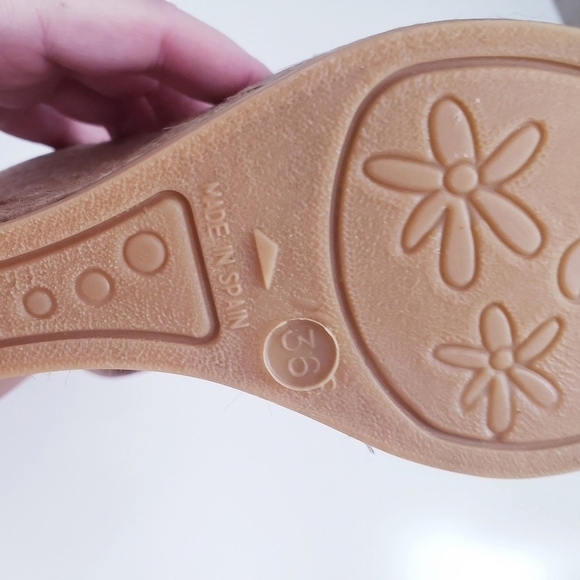 Anthropologie Gaimo Colorful Brazilian Embroidered Espadrille Wedge - Picture 9 of 12